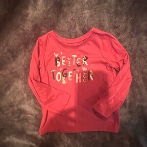 Pink   Red Long Sleeve One Piece